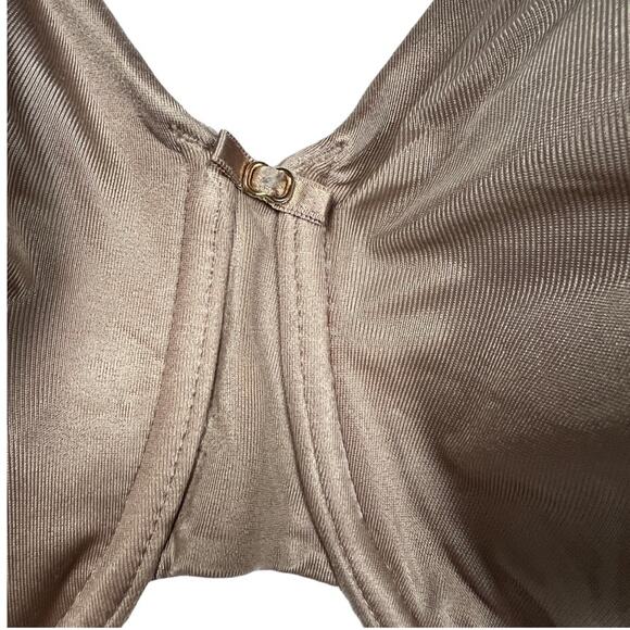 Vanity Fair Bra Beauty Back Full Figure Two Ply Underwire Cafe Nude Women's 42DD - Picture 7 of 10